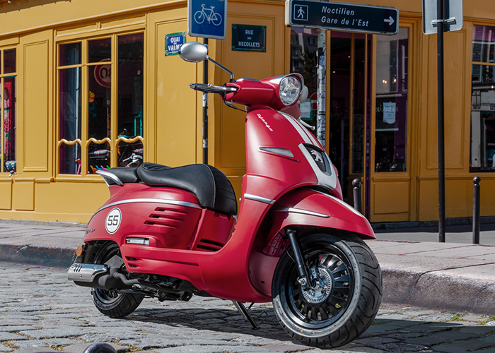 Peugeot scooter introduceres